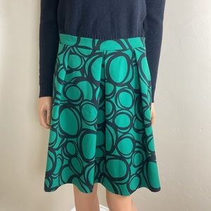 Ann Klein Emerald Green Skirt size 4